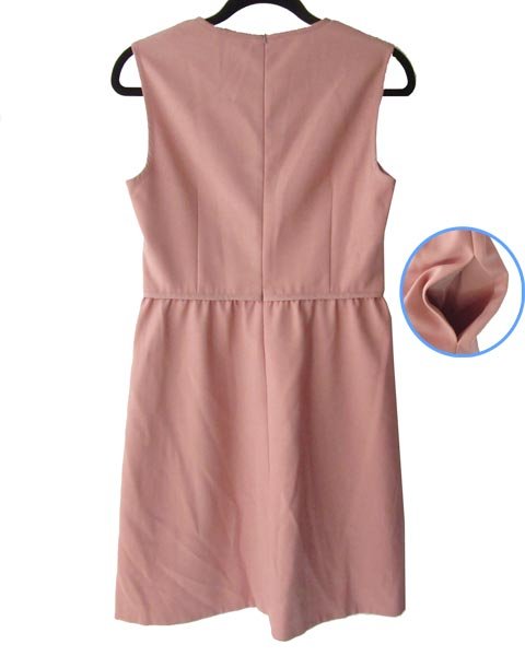 レッド ヴァレンティノ ピンク ノースリ ワンピース 42 | ブルーガール